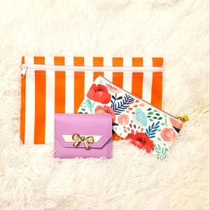 Bundle Of Pouches and Wallet